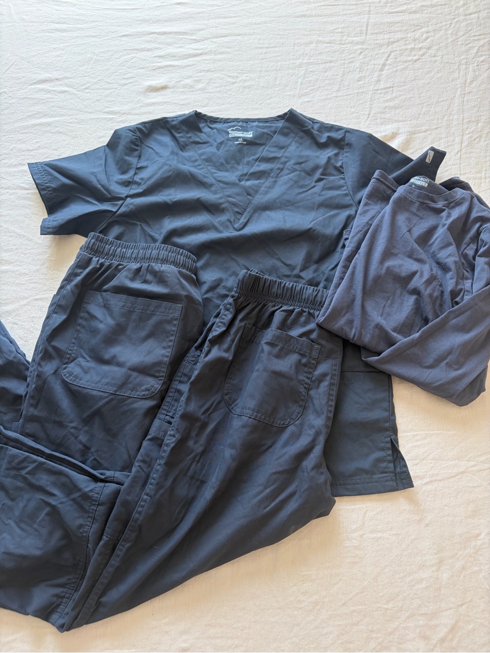 Butter-soft Gray Scrub Bundle
